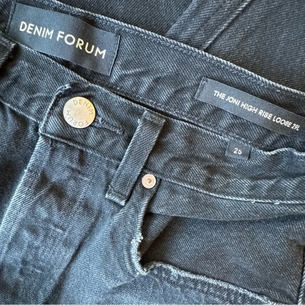 Denim Forum washed black jeans - Picture 2 of 5